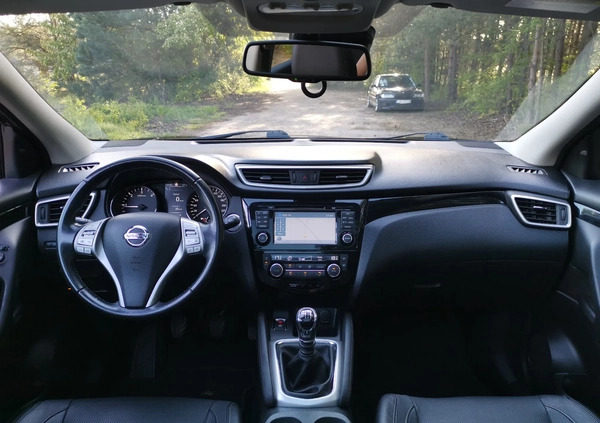 Nissan Qashqai cena 57900 przebieg: 134200, rok produkcji 2014 z Łosice małe 121